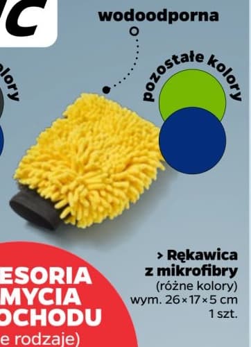 rękawica z mikrofibry