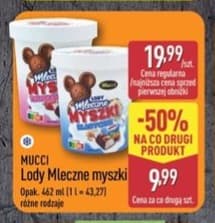 lody mleczne myszki