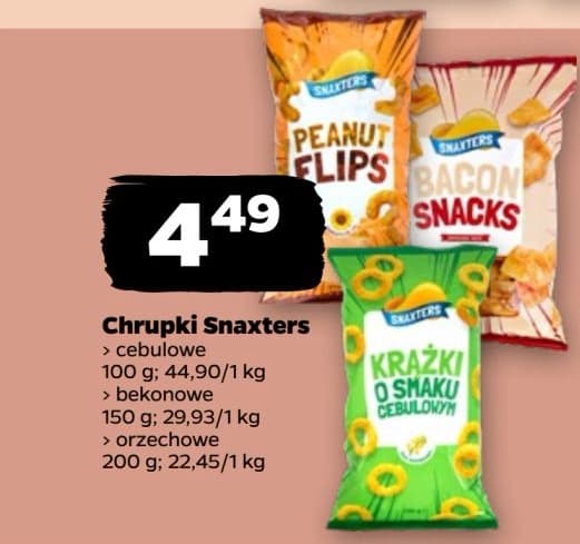 chrupki bacon snacks