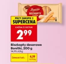 Bonitki biszkopty deserowe 200g