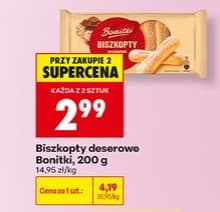 biszkopty deserowe