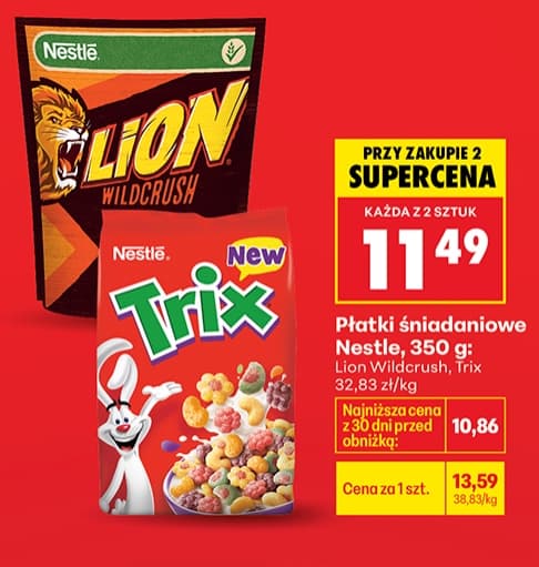 płatki śniadaniowe wildcrush