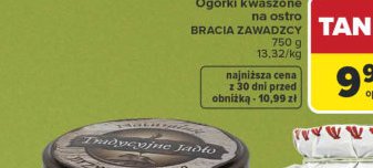 ogórki kwaszone na ostro