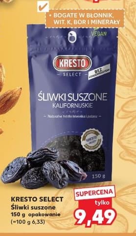 śliwki suszone kalifornijskie