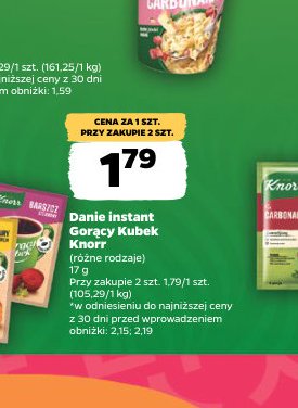 danie instant gorący kubek