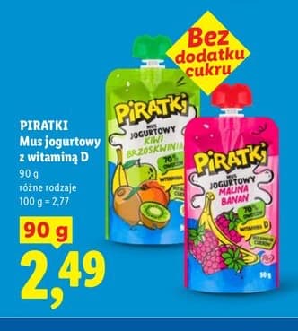 mus jogurtowy z witaminą D
