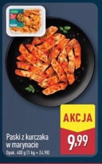 paski z kurczaka w marynacie
