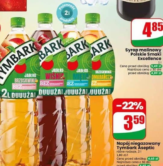 napój niegazowany