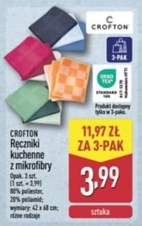 ręczniki kuchenne z mikrofibry