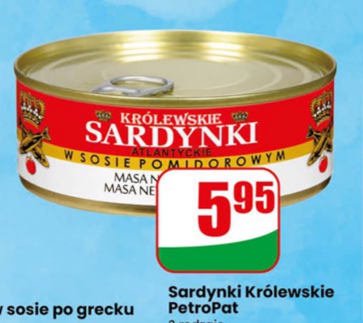 sardynki w sosie pomidorowym