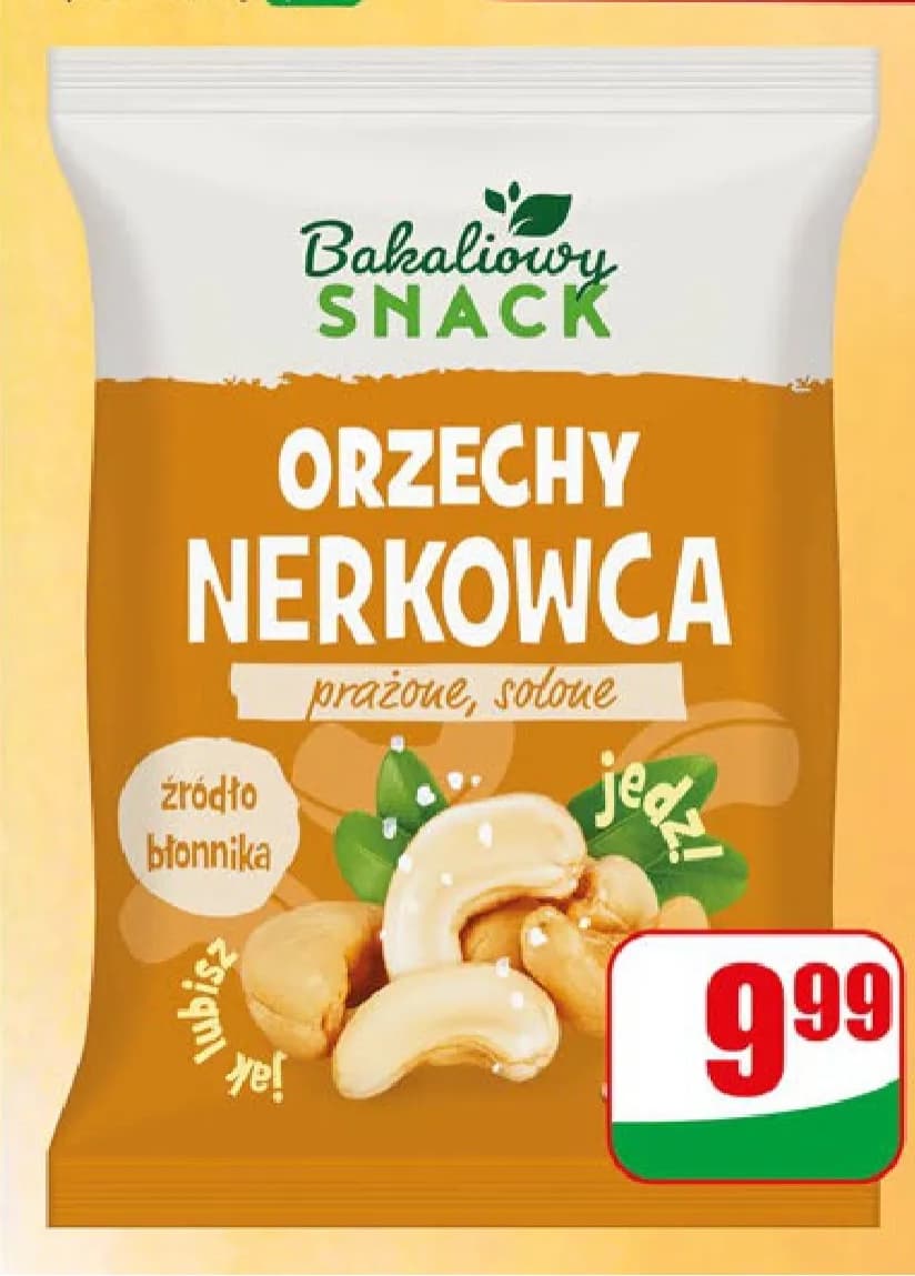 orzechy nerkowca prażone solone