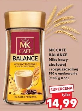 miks kawy zbożowej i rozpuszczalnej balance