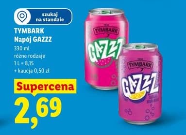 napój gazowany