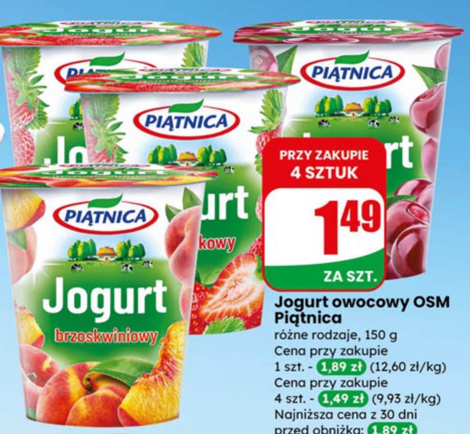 jogurt owocowy