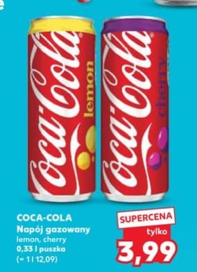 napój gazowany cola