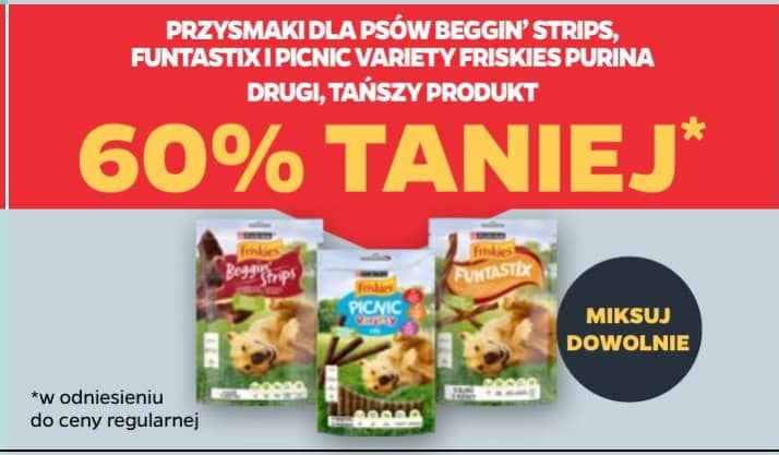 Friskies Purina przysmaki dla psów różne
