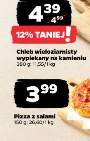 chleb wieloziarnisty wypiekany na kamieniu
