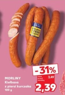 kiełbasa z piersi kurczaka