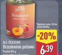 brzoskwinie połówki