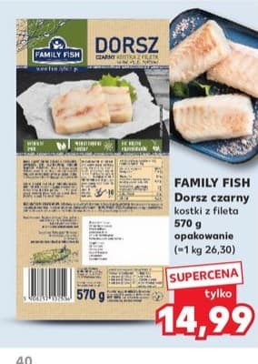 dorsz czarny kostki z fileta