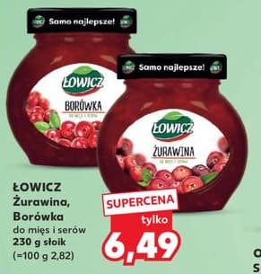 żurawina, borówka
