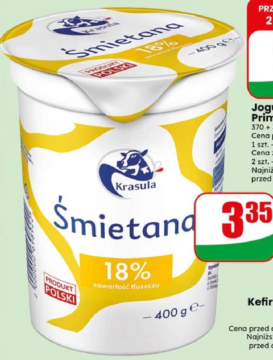 śmietana 18%