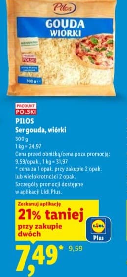 ser gouda wiórki