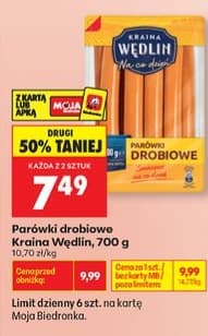 parówki drobiowe