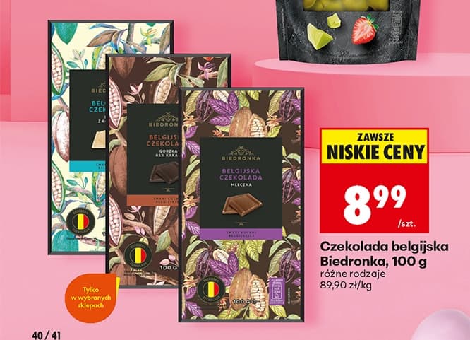 czekolada belgijska