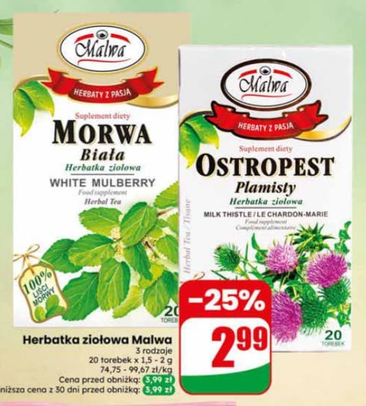 herbatka ziołowa