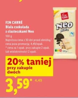 czekolada biała z ciasteczkami