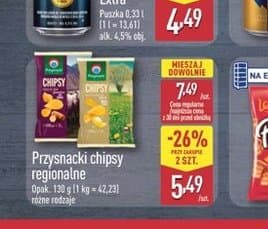 przysmaki chipsy regionalne