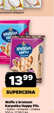 wafle z kremem