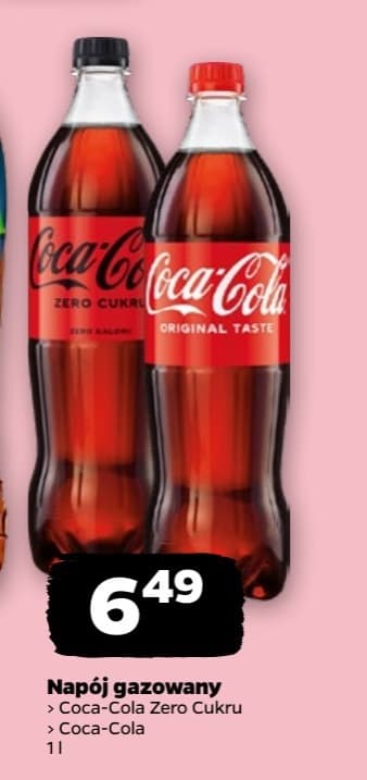 napój gazowany cola