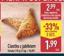 ciastko z jabłkiem