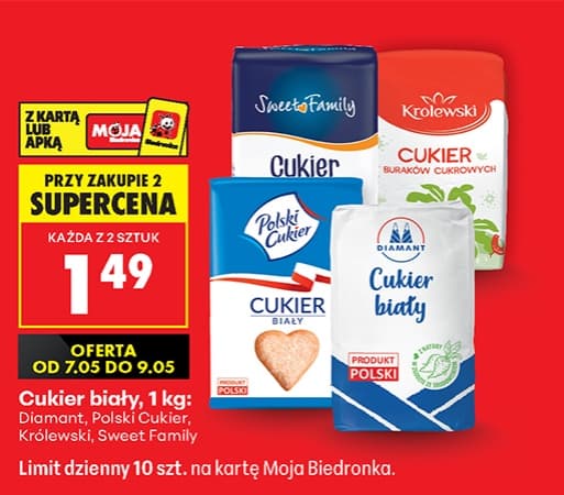 cukier biały