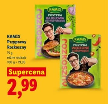 przyprawy rozkoszny
