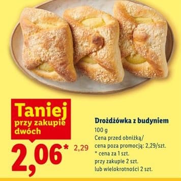 drożdżówka z budyniem