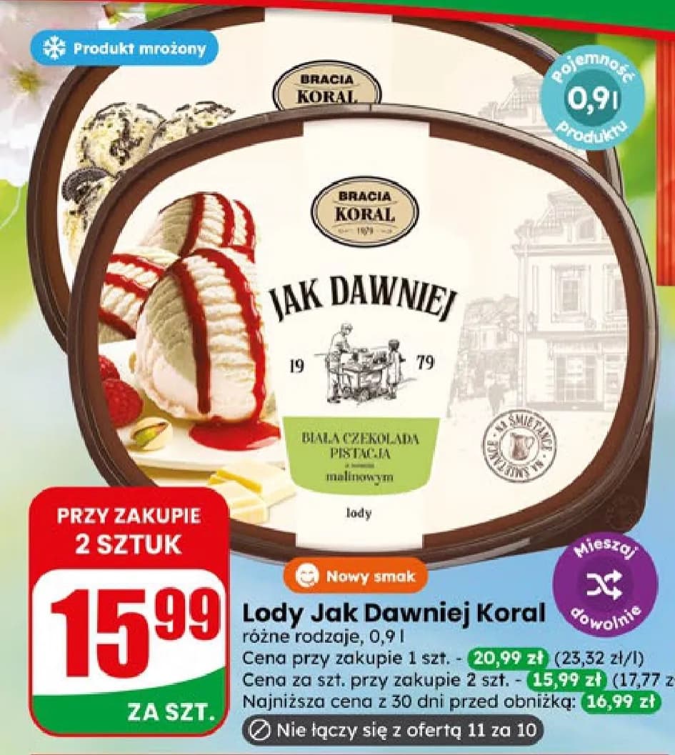 lody różne rodzaje