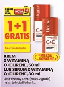 krem lub serum z witaminą C+E