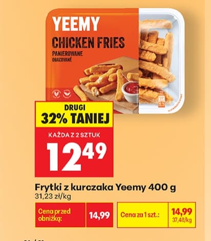 frytki z kurczaka