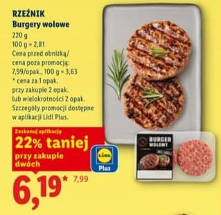 burger wołowy