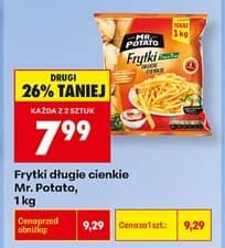 Mr. Potato frytki długie cienkie 1kg