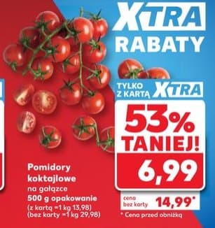 pomidory koktajlowe na gałązce