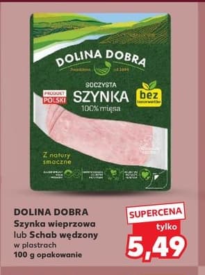 schab wędzony w plastrach