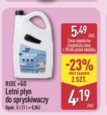 letni płyn do spryskiwaczy