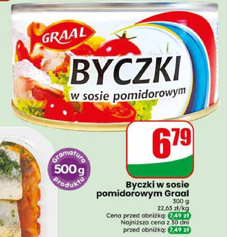 byczki w sosie pomidorowym