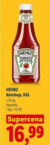 ketchup łagodny