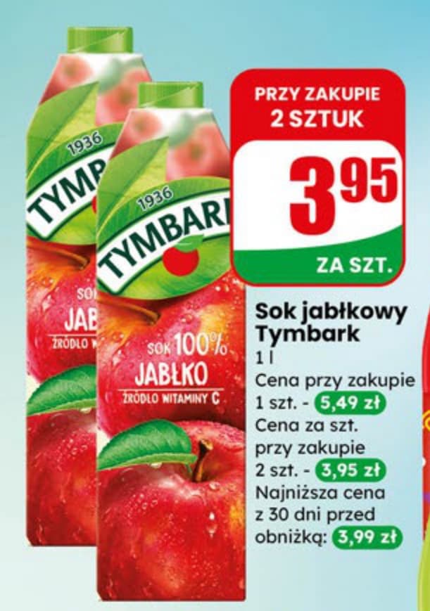 sok jabłkowy