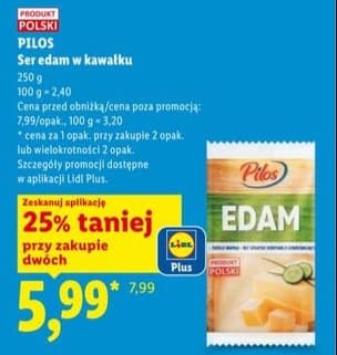 ser edam w kawałku